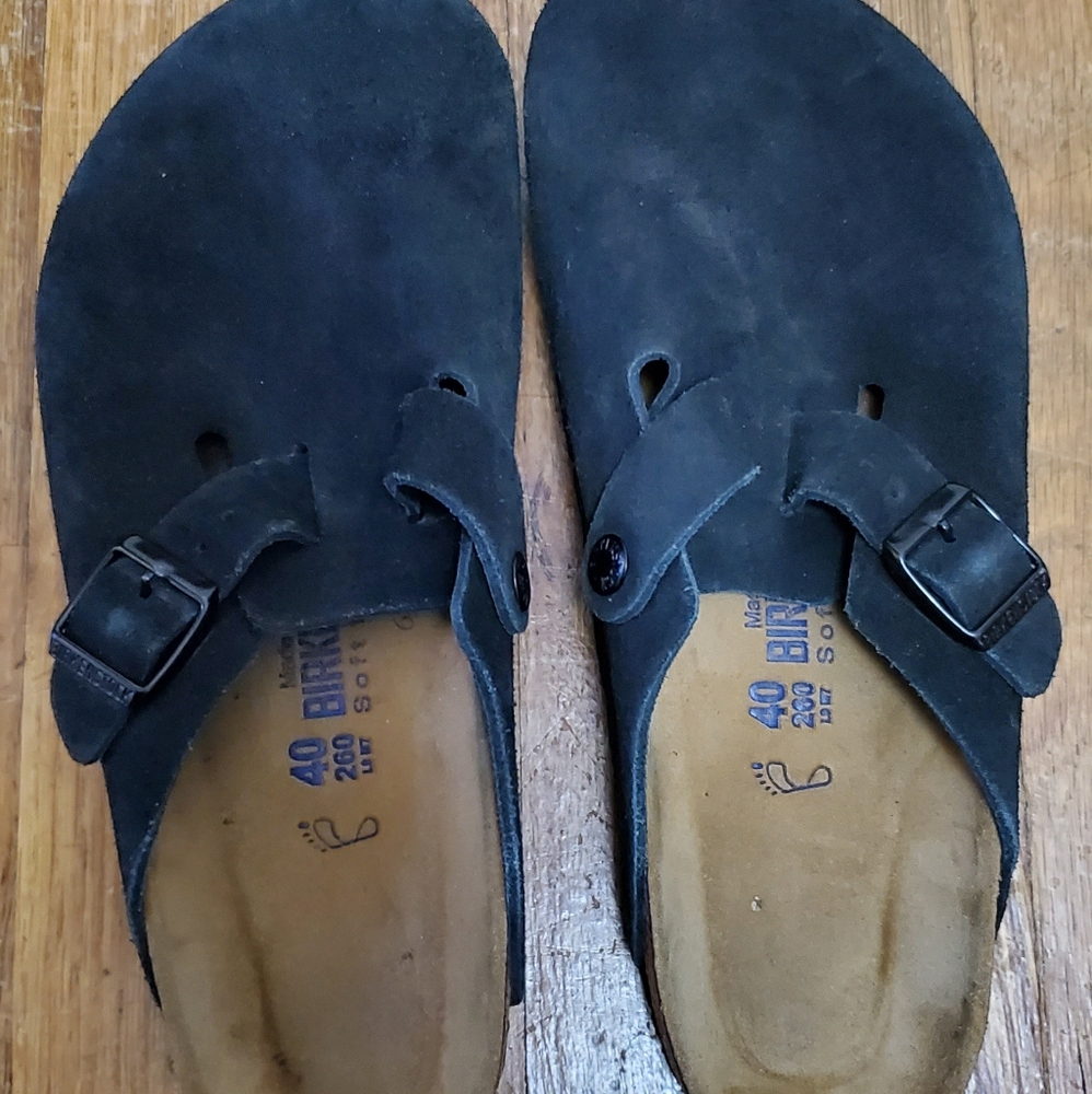Birkenstock Boston Suede Soft footed size 40